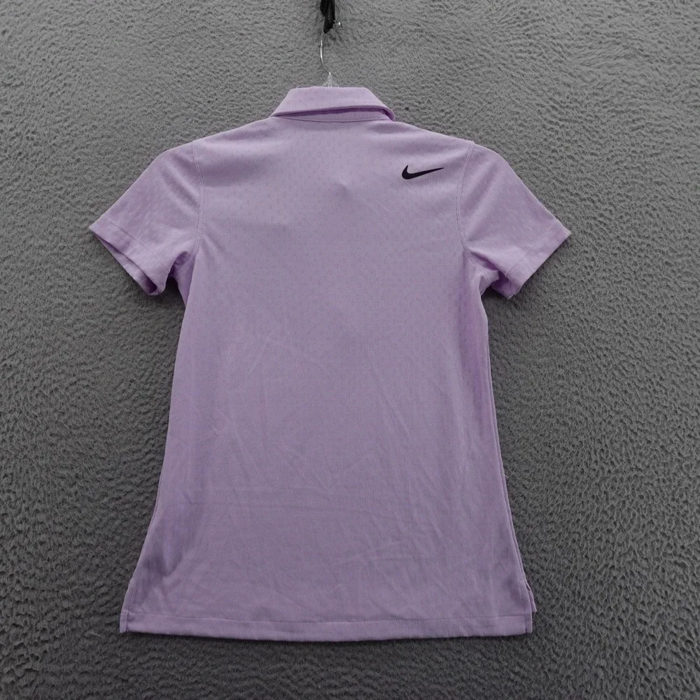 Nike Dri FIT ADV‎ Golf Polo Size XS Lavender Womens Performance Shirt NEW